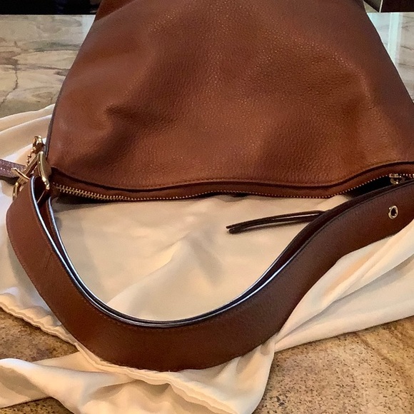 Coach Brown Leather Shoulder Bag - Picture 4 of 6